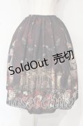 Enchantlic Enchantilly / 幻影薔薇城〜コウモリ公爵からの招待状〜スカート  赤い夜 O-25-10-18-006-LO-SK-OW-OS