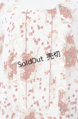 画像2: PINK HOUSE / チェリーブロッサムフラワーバスケットワンピース【お直しあり】  オフシロ O-25-10-18-064-LO-OP-IG-OS