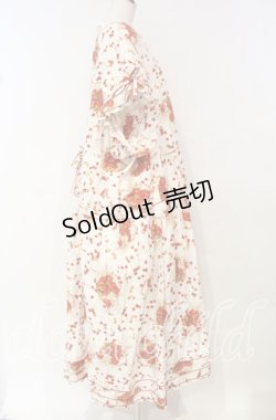画像3: PINK HOUSE / チェリーブロッサムフラワーバスケットワンピース【お直しあり】  オフシロ O-25-10-18-064-LO-OP-IG-OS
