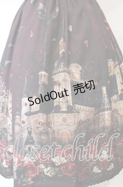 画像3: Enchantlic Enchantilly / 幻影薔薇城〜コウモリ公爵からの招待状〜スカート  赤い夜 O-25-10-18-006-LO-SK-OW-OS