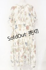 PINK HOUSE / TEDDY'S MEMORIESワンピース【お直しあり】  アイボリー O-25-10-18-070-LO-OP-IG-OS