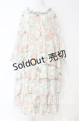 PINK HOUSE / イングリッシュローズワンピース【お直しあり】  ミント O-25-10-18-072-LO-OP-IG-OS