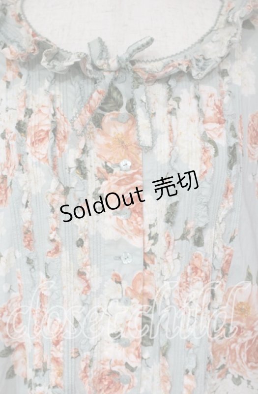 画像2: PINK HOUSE / イングリッシュローズワンピース【お直しあり】  ミント O-25-10-18-072-LO-OP-IG-OS (2)