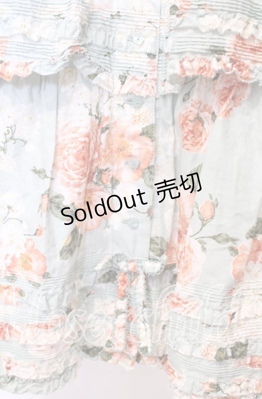 画像3: PINK HOUSE / イングリッシュローズワンピース【お直しあり】  ミント O-25-10-18-072-LO-OP-IG-OS (3)