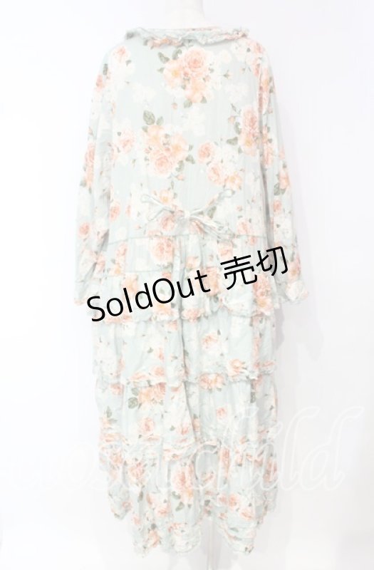 画像5: PINK HOUSE / イングリッシュローズワンピース【お直しあり】  ミント O-25-10-18-072-LO-OP-IG-OS (5)