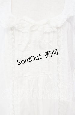 画像2: PINK HOUSE / フランスレース使いタブリエ  シロ O-25-10-18-075-LO-TO-IG-OS