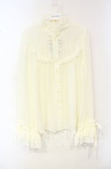 Enchantlic Enchantilly / シャンテリーフリルブラウス  キナリ O-25-10-18-076-LO-BL-OW-OS