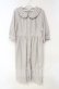画像1: MILK / Grass court dress  グレー O-25-10-18-084-ML-OP-OW-OS (1)
