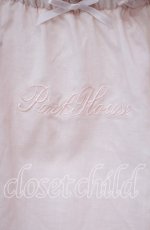 画像2: PINK HOUSE / ロゴ刺繍入りローンブラウス  ピンク O-25-10-18-085-LO-BL-OW-ZT326 (2)