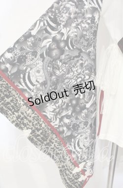 画像3: Qutie Frash / 2017年パティキュラ限定 着物カーディガン  モノクロ O-25-10-18-090-QU-JA-OW-ZI