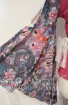画像3: Qutie Frash / 肩空き着物カーディガン  ピンク×シロ O-25-10-18-092-QU-TO-OW-OS (3)