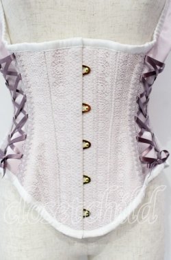 画像2: abilletage / セレクトリボンサイドレースアップチロルコルセット 3 ラベンダー×パープル O-25-10-18-009-GO-TO-OW-OS