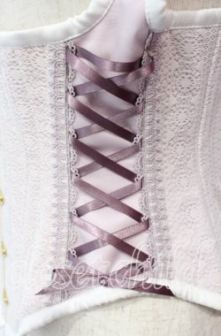 画像3: abilletage / セレクトリボンサイドレースアップチロルコルセット 3 ラベンダー×パープル O-25-10-18-009-GO-TO-OW-OS