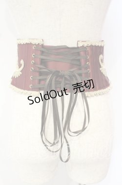 画像4: Baby Doll Tokyo / ショートコルセット M ワイン O-25-10-18-010-LO-TO-OW-OS