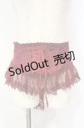 Enchantlic Enchantilly / チュールレースリボンコルセット  ワイン O-25-10-18-011-LO-TO-OW-OS