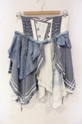 Ozz oneste / Fairy tale rose スカート  ホワイト×サックス O-25-10-18-016-OO-SK-IG-OS