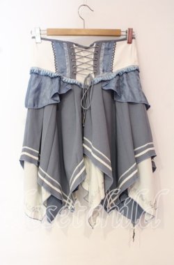 画像5: Ozz oneste / Fairy tale rose スカート  ホワイト×サックス O-25-10-18-016-OO-SK-IG-OS