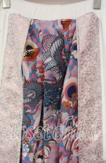画像2: Qutie Frash / ハカマロングスカート  シロ×ピンク O-25-10-18-018-QU-SK-OW-OS (2)
