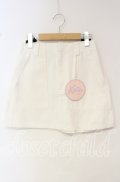 Katie / CASUALTIES mini skirt　スカート XS シロ O-25-10-18-021-LO-SK-OW-OS