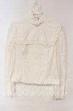 画像1: Moi-meme-Moitie / フリル修道女ブラウス 2 シロ O-25-10-18-025-MO-BL-IG-OS (1)