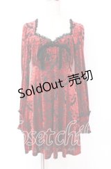 KILL STAR / ETARNAL TORMENT MINI DRESS ドレス S ブラック＊レッド O-25-10-19-001-SL-OP-IG-OS