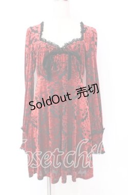 画像1: KILL STAR / ETARNAL TORMENT MINI DRESS ドレス S ブラック＊レッド O-25-10-19-001-SL-OP-IG-OS