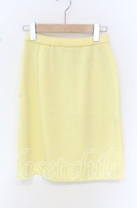 TOMATSU / プレーンスカート  イエロー O-25-10-19-049-LO-SK-IG-ZT223