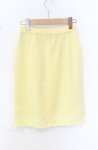 画像2: 【SALE】TOMATSU / プレーンスカート  イエロー O-25-10-19-049-LO-SK-IG-ZT223 (2)