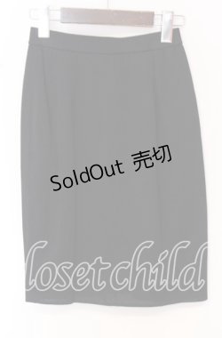 画像1: TOMATSU / プレーンスカート  クロ O-25-10-19-054-LO-SK-IG-ZT221