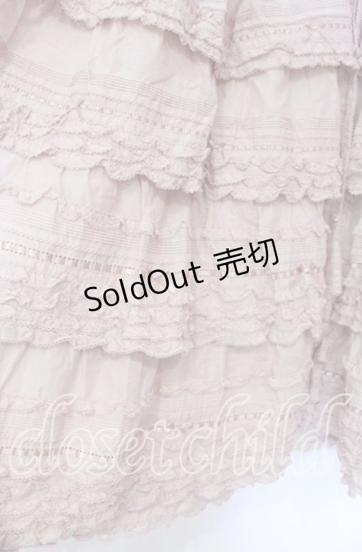 画像2: PINK HOUSE / ローンフリルスカート【お直しあり】  ピンク O-25-10-19-060-LO-SK-IG-OS (2)