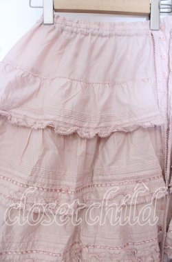 画像3: PINK HOUSE / ローンフリルスカート【お直しあり】  ピンク O-25-10-19-060-LO-SK-IG-OS