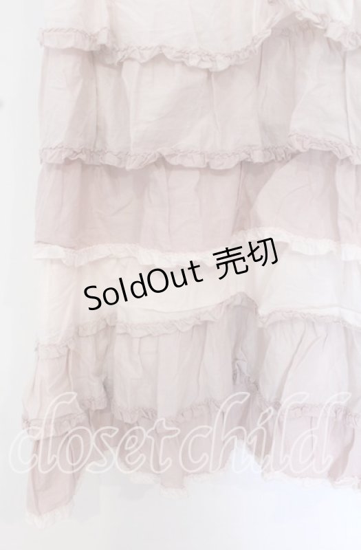画像2: PINK HOUSE / ローンフリルスカート【お直しあり】  ピンク O-25-10-19-062-LO-SK-IG-OS (2)