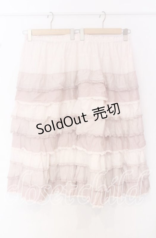 画像3: PINK HOUSE / ローンフリルスカート【お直しあり】  ピンク O-25-10-19-062-LO-SK-IG-OS (3)
