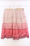 画像4: PINK HOUSE / グラデーションフリルスカート【お直しあり】  ピンク系 O-25-10-19-063-LO-SK-IG-OS (4)