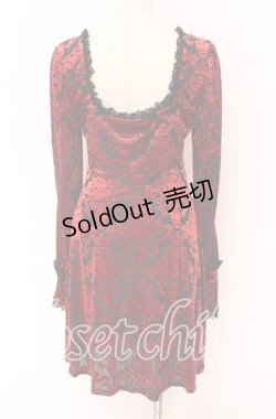 画像2: KILL STAR / ETARNAL TORMENT MINI DRESS ドレス S ブラック＊レッド O-25-10-19-001-SL-OP-IG-OS