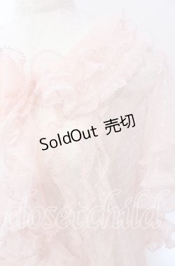 画像2: PINK HOUSE / ドットチュールオーバーブラウス【お直しあり】  ピンク O-25-10-19-067-LO-BL-IG-OS