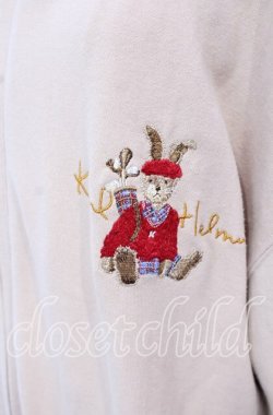 画像3: Karl Helmut / ゴルフカールくん刺繍ジップパーカー L ピンクベージュ O-25-10-19-072-EL-TO-IG-OS