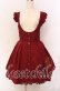 画像1: LIZ LISA / バックティアード刺繍スカート  ワイン O-25-10-19-008-LO-SK-IG-OS (1)