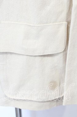画像4: TOMATSU / くま刺繍ジャケット 38 アイボリー O-25-10-19-076-LO-JA-IG-OS