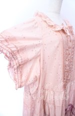 画像3: PINK HOUSE / Starry Sky プリントパッチワークワンピース【お直しあり】 生地付け足し（通常よりも大きなサイズ） ピンク O-25-10-19-085-LO-OP-IG-OS (3)