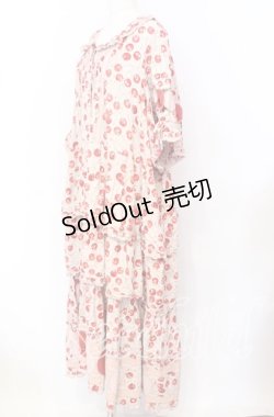 画像3: PINK HOUSE / チェリーのパッチワークワンピース【お直しあり】  ピンク O-25-10-19-086-LO-OP-IG-OS