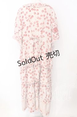 画像4: PINK HOUSE / チェリーのパッチワークワンピース【お直しあり】  ピンク O-25-10-19-086-LO-OP-IG-OS