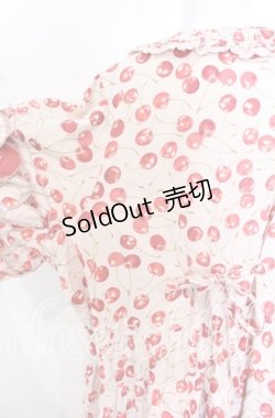 画像5: PINK HOUSE / チェリーのパッチワークワンピース【お直しあり】  ピンク O-25-10-19-086-LO-OP-IG-OS
