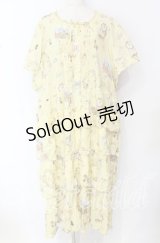 PINK HOUSE / ピーターラビットのワンピース【お直しあり】  イエロー O-25-10-19-087-LO-OP-IG-OS