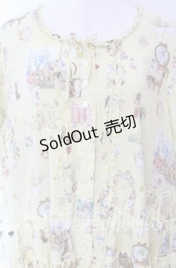 画像2: PINK HOUSE / ピーターラビットのワンピース【お直しあり】  イエロー O-25-10-19-087-LO-OP-IG-OS