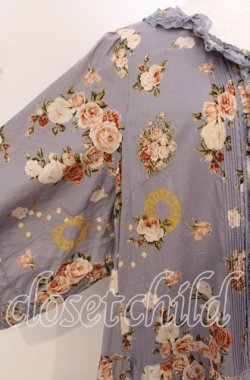 画像2: PINK HOUSE / ロゼットリースプリントワンピース【お直しあり】  ラベンダー O-25-10-19-088-LO-OP-IG-OS