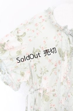 画像2: PINK HOUSE / La Reine a la roseワンピース【お直しあり】  ミント O-25-10-19-091-LO-OP-IG-OS