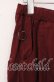 画像2: Deorart / エプロン付 バルーンシルエットパンツ【エプロン欠品】  ワイン O-25-10-19-011-PU-PA-IG-OS (2)