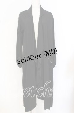 画像1: SEX POT ReVeNGe / スタッズポケットトッパーカーディガン  ブラック O-25-10-19-104-SP-TO-IG-OS