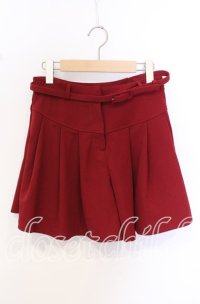 Rozen Kavalier / フレアショートパンツ  ワイン O-25-10-19-012-OO-PA-IG-OS